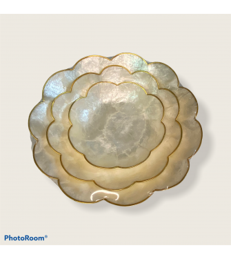 KAPIZ SET OF 3 SKALOP